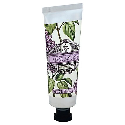 Aromas Artesanales De Antigua Hand Cream Luxury Lilac Blossom - 2 Fl. Oz. - Image 1