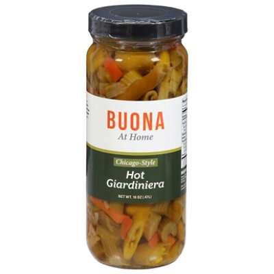 Buona Hot Giardiniera - 16 Oz - Image 3