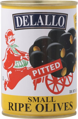 DeLallo Olives Ripe Small Pitted - 6 Oz - Image 2