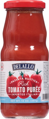 Delallo Tomato Puree Passata - 14 Oz - Image 2