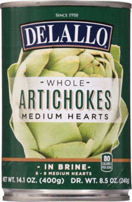 DeLallo Artichoke Hearts In Brine - 13.75 Oz - Image 2