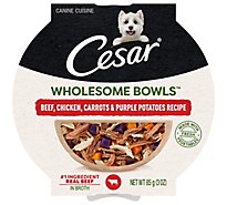 Cesar Beef Chicken Purple Potatoes and Carrots Recipe Wet Dog Food - 12.7 Oz
