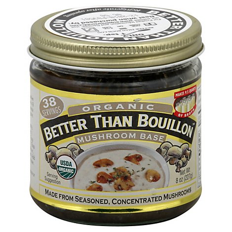 Better Than Bouillon Organic Base Mushroom - 8 Oz