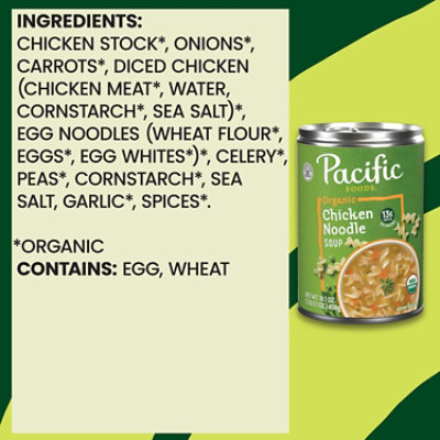 Pacific Foods Organic Chicken Noodle Soup - 16.1 Oz - Image 5