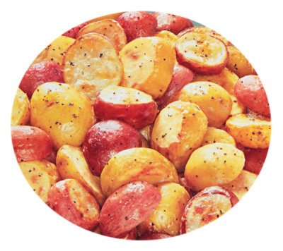 Sea Salt & Black Pepper Roasted Potatoes - .50 Lb - Image 1