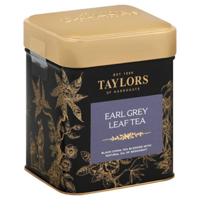 Taylors of Harrogate Leaf Tea Earl Grey Tin Can - 4.4 Oz - Image 1