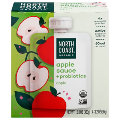 North Coa Apple Sce Pbiotic Pouch - 12.8 Oz - Image 3