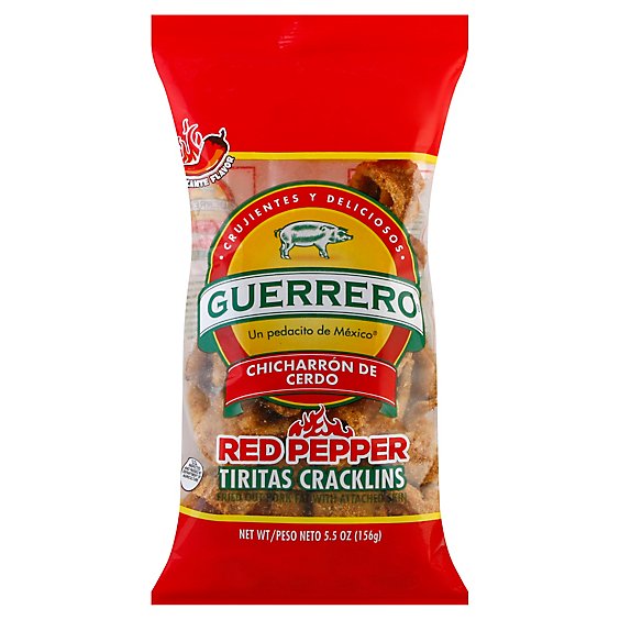 Guerrero Red Pepper Craklins - Each