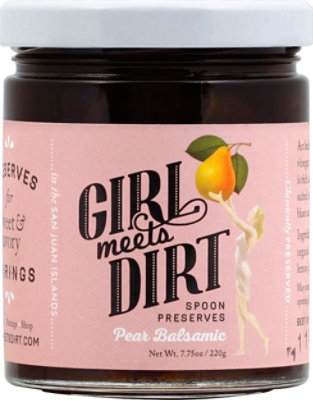 Girl Meets Dirt Pear Balsamic Preserves - 7.75 Oz - Image 2