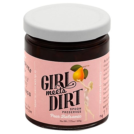 Girl Meets Dirt Pear Balsamic Preserves - 7.75 Oz