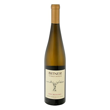Bitner Vineyards Dry Riesling - 750 Ml