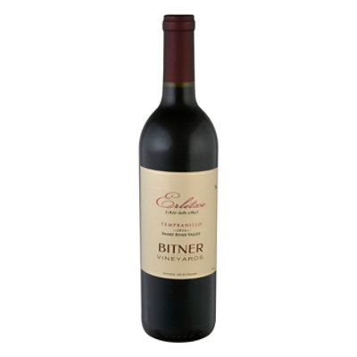 Bitner Vineyards Tempranillo - 750 Ml