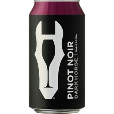 Dark Horse Red Wine Pinot Noir California In Can - 375 Ml - Image 2