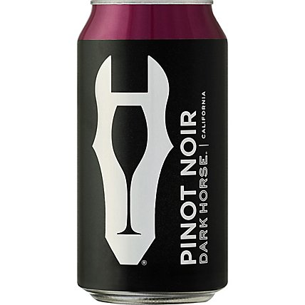 Dark Horse Pinot Noir Red Wine In Can - 375 Ml - Image 1
