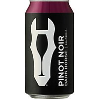 Dark Horse Pinot Noir Red Wine In Can - 375 Ml - Image 1