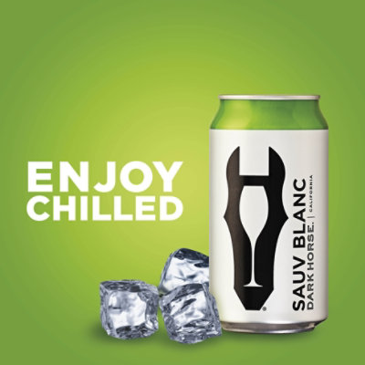 Dark Horse Sauvignon Blanc White Wine In Can - 375 Ml - Image 4