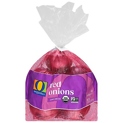 O Organics Organic Red Onions Prepacked Bag - 2 Lb - Image 3