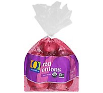 O Organics Organic Red Onions Prepacked Bag - 2 Lb