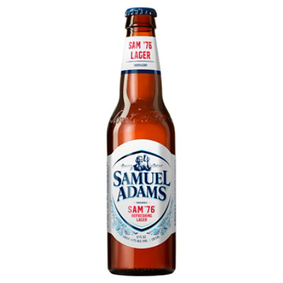 Samuel Adams Sam 76 Beer Lager & Ale Hybrid Bottles - 6-12 Fl. Oz. - Image 1