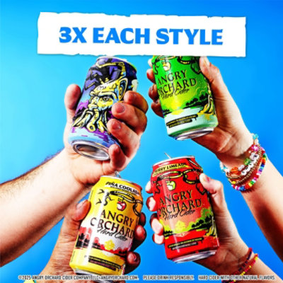 Angry Orchard Party Pack Seasonal Variety Hard Cider Cans - 12-12 Fl. Oz. - Image 4