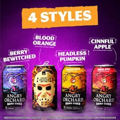 Angry Orchard Party Pack Seasonal Variety Hard Cider Cans - 12-12 Fl. Oz. - Image 5