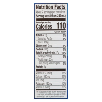 O Organics Orange Juice No Pulp W/Calcium - 52 Fl. Oz. - Image 3