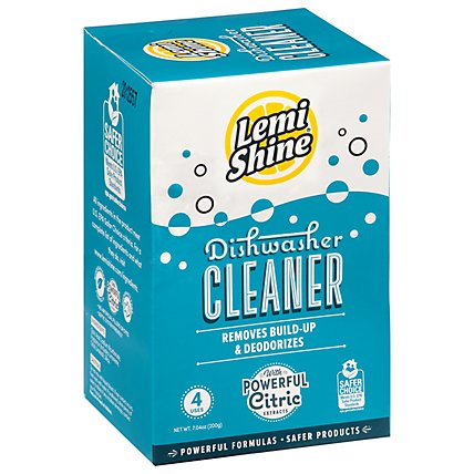 Lemi Shine Dishwasher Cleaner 4 Pack - 7.04 Oz - Image 1