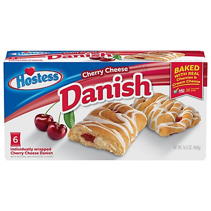 Hostess Round Cherry Cheese Danish - 16.50 Oz - Image 3