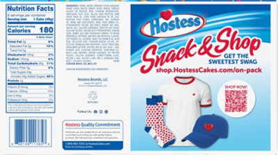 Hostess Birthday Cupcakes Creamy Center Frosted Cupcakes - 8 Count - Image 5