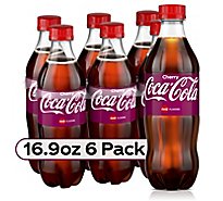 Coca-Cola Soda Pop Flavored Cherry - 6-16.9 Fl. Oz.