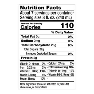 Uncle Mat Juice Orange W Pulp - 52 Oz - Image 3