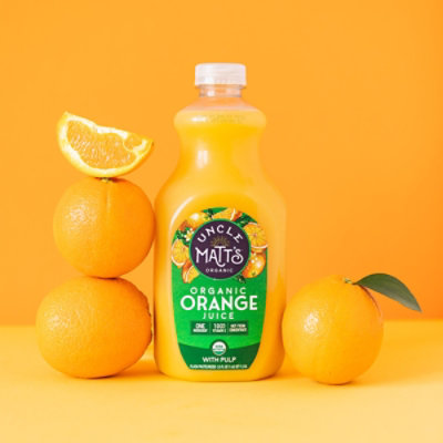 Uncle Mat Juice Orange W Pulp - 52 Oz - Image 5