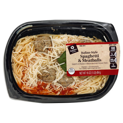 Deli Spaghetti & Meatballs - 1 Lb. - Image 1