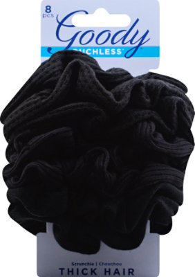 Goody Scrunchie Ouchless Black - 8 Count - Image 2