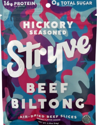 Stryve Protein Snacks Gourmet Beef Biltong Smoked - 2.25 Oz - Image 2