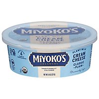 Miyokos C Cream Cheese Vegan Plain - 8 Oz - Image 1