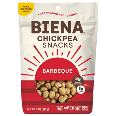 Biena Chickpea Roasted Bbq - 5 Oz - Image 1