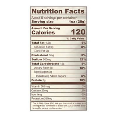 Biena Chickpea Roasted Bbq - 5 Oz - Image 4