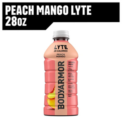 BODYARMOR LYTE Peach Mango Sports Drink - 28 Oz - Image 1