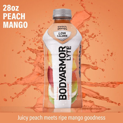 BODYARMOR LYTE Peach Mango Sports Drink - 28 Oz - Image 5