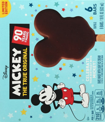 Disney Mickey Mouse Light Ice Cream Bars - 6 Count - Image 6