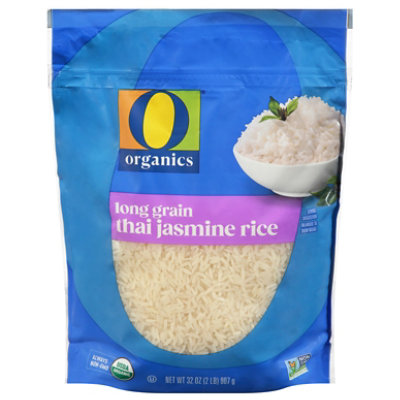 O Organics Rice Thai Jasmine Long Grain - 32 Oz
