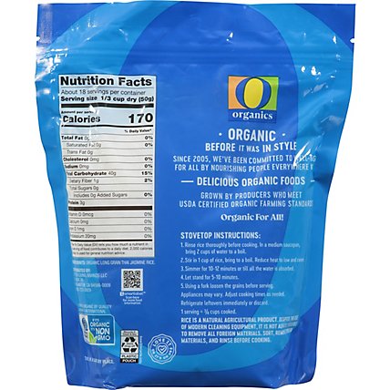 O Organics Rice Thai Jasmine Long Grain - 32 Oz - Image 6
