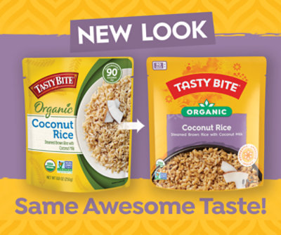 Tasty Bite Organic Coconut Rice Coconut-Infused Rice - 8.8 Oz - Image 3
