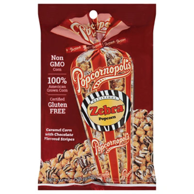 Popcornopolis Popcorn Zebra - 3 Oz - Image 2