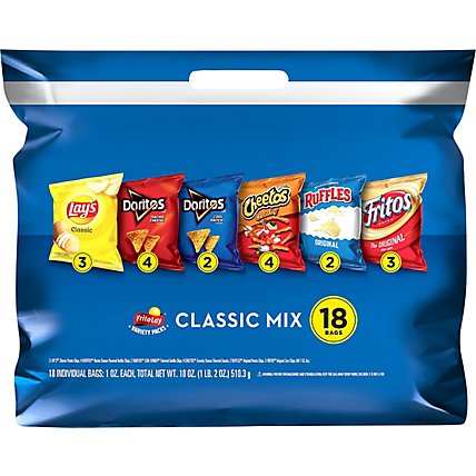 Frito-Lay Snacks Variety Classic Mix - 18 Count - Image 2