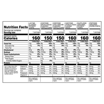 Frito-Lay Snacks Variety Classic Mix - 18 Count - Image 4