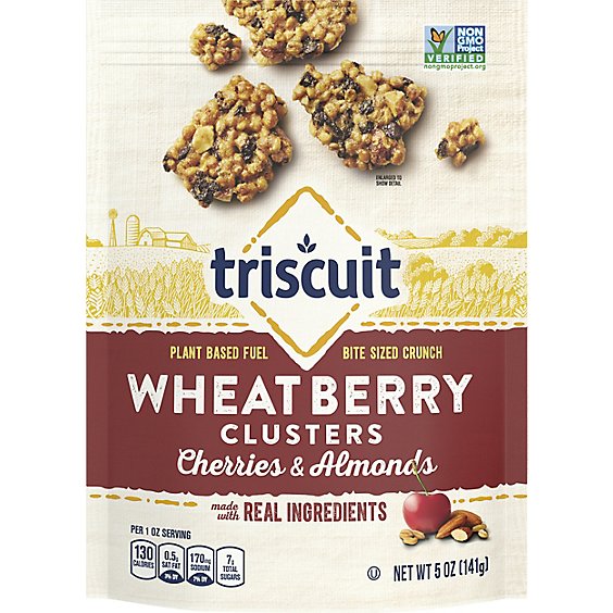 Triscuit Wheatberry Clusters Cherries & Almonds - 5 Oz