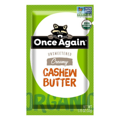 Once Agai Cashew Bttr Sqz Org - 1.15 Oz - Image 3