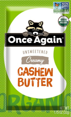 Once Agai Cashew Bttr Sqz Org - 1.15 Oz - Image 2